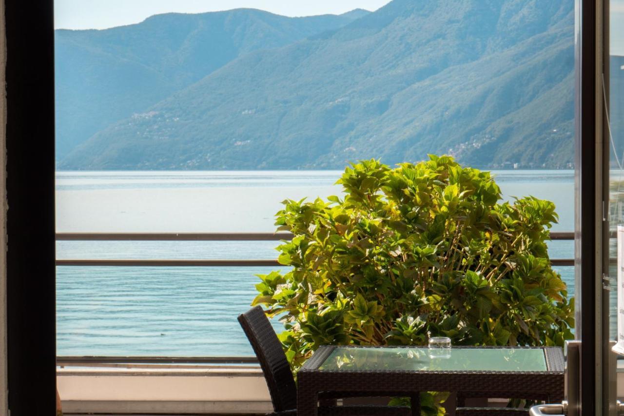 Hotel La Meridiana, Lake & Spa アスコナ エクステリア 写真