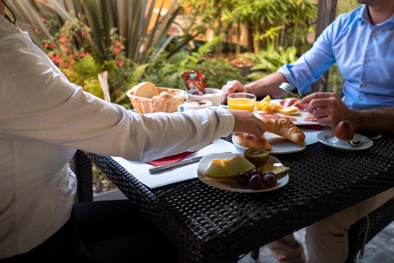 Hotel La Meridiana, Lake & Spa アスコナ エクステリア 写真