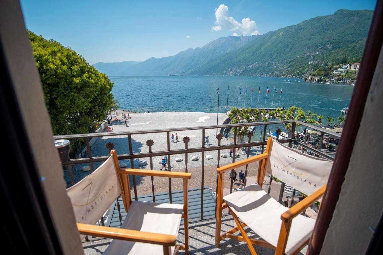 Hotel La Meridiana, Lake & Spa アスコナ エクステリア 写真