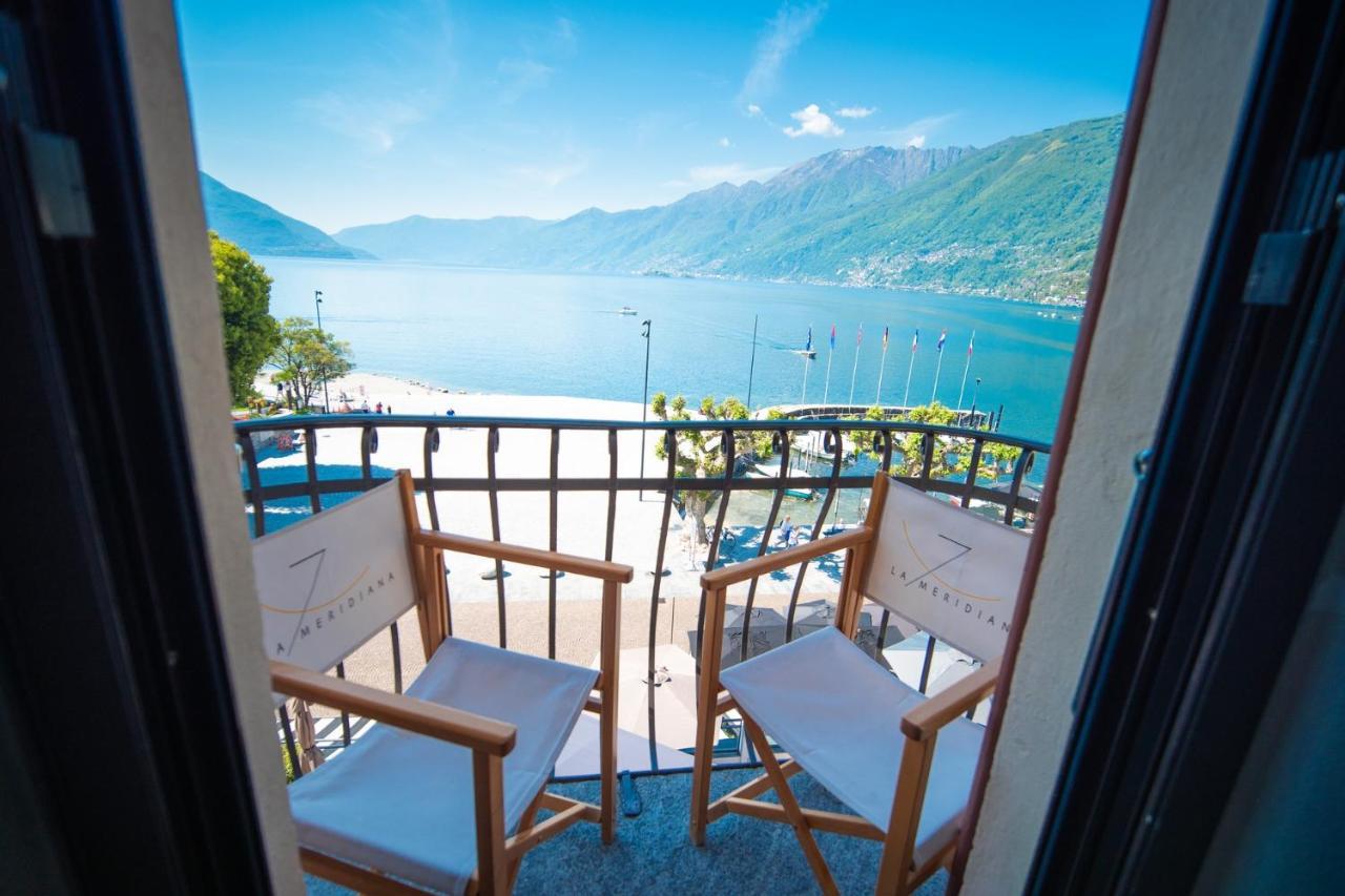 Hotel La Meridiana, Lake & Spa アスコナ エクステリア 写真