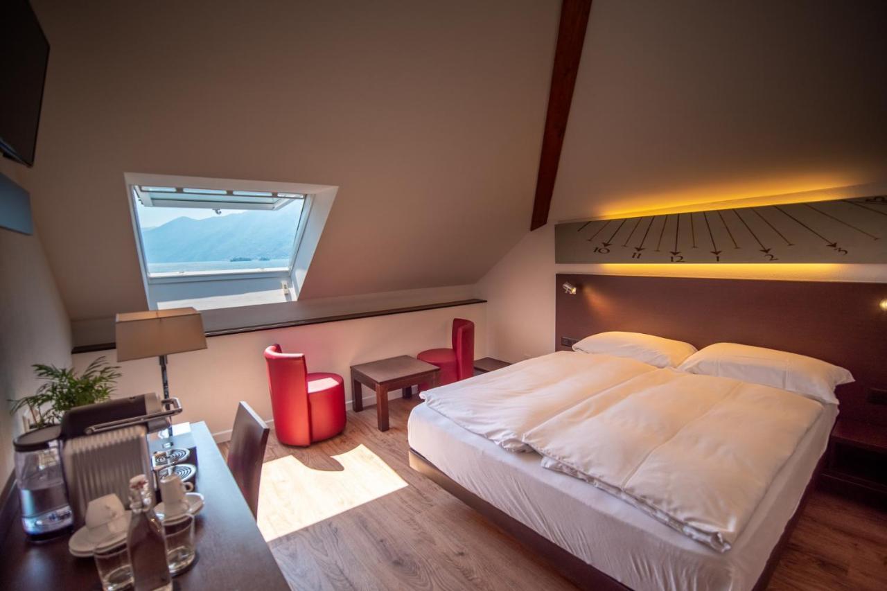 Hotel La Meridiana, Lake & Spa アスコナ エクステリア 写真