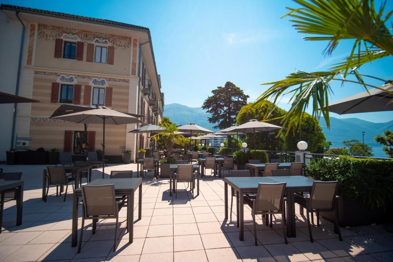 Hotel La Meridiana, Lake & Spa アスコナ エクステリア 写真