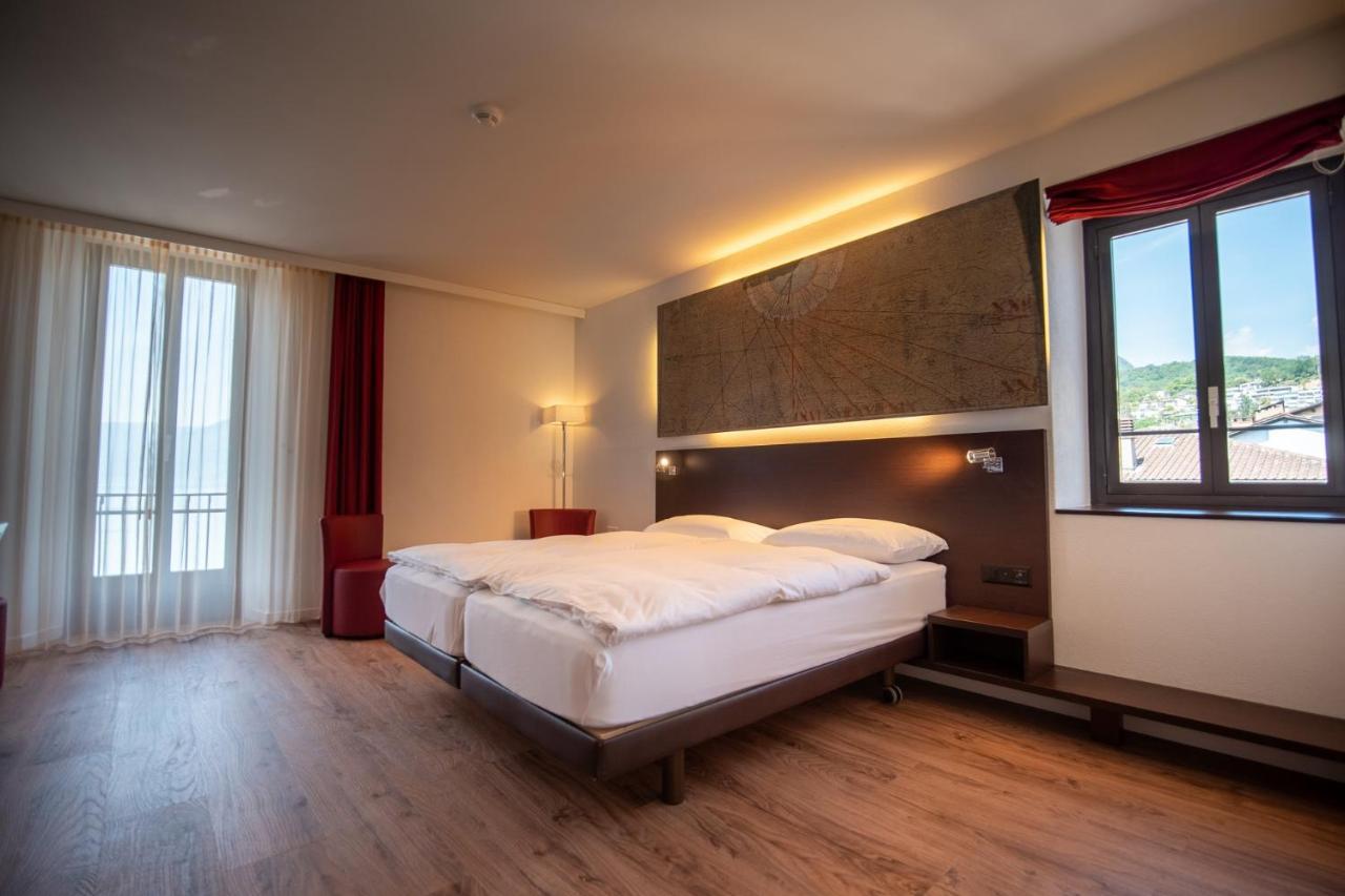 Hotel La Meridiana, Lake & Spa アスコナ エクステリア 写真