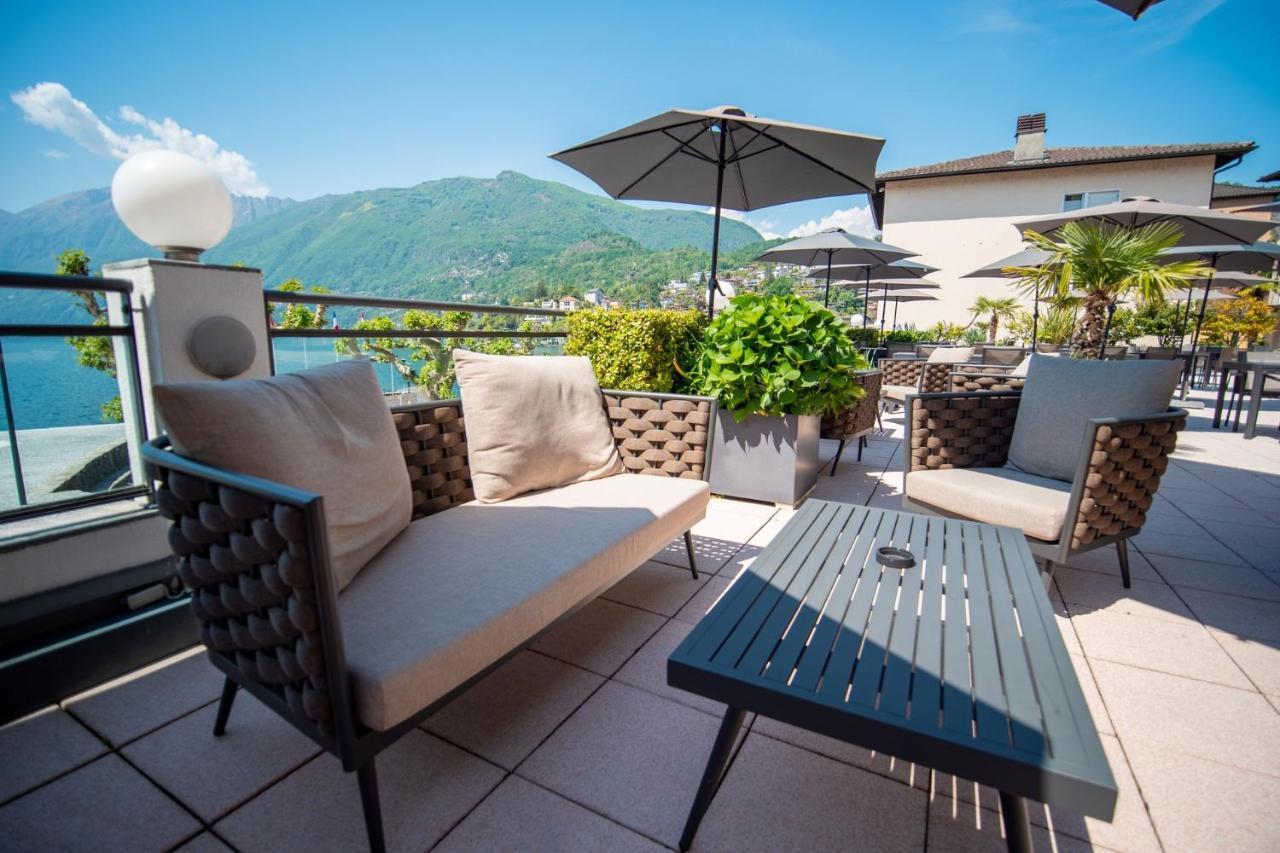 Hotel La Meridiana, Lake & Spa アスコナ エクステリア 写真