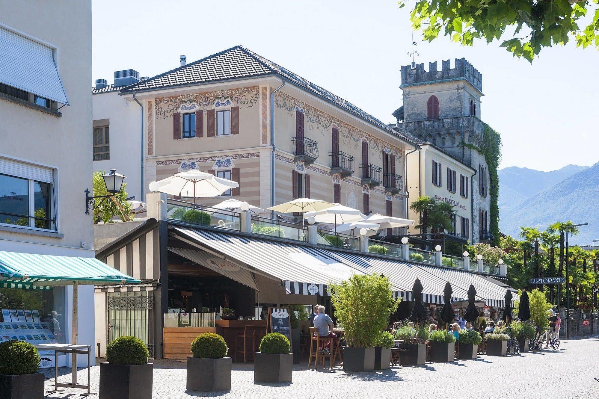 Hotel La Meridiana, Lake & Spa アスコナ エクステリア 写真